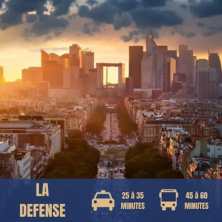 9 Min De La Basilique Saint-denis - 10 Voyageurs *